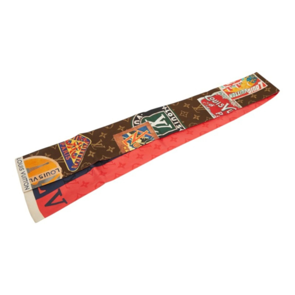 Louis Vuitton Bandeau Elysée Palace Hotel Scarf M79781 Multicolor Silk Women'...